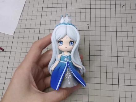 叶罗丽冰公主粘土教程#叶罗丽精灵梦