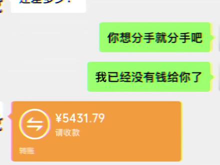 是我目光短浅了#聊天记录截图 #转账聊天记录 #转账教程