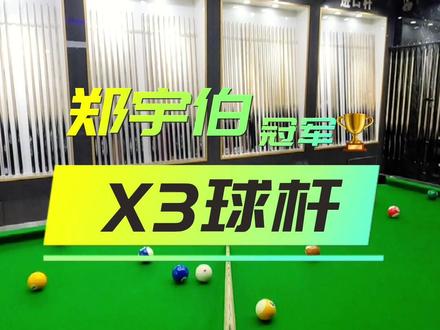 野豹X3的打感确实比硬核都好用,什么水平才能用这级别的球杆?#台球是一种生活 #台球 #第一视角 #台球教学