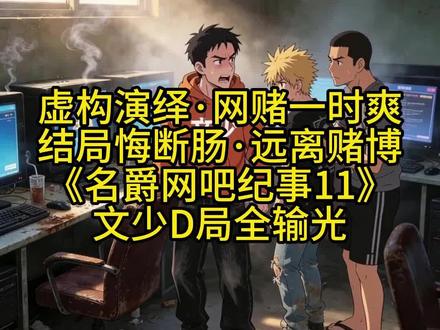 《名爵网吧纪事11》珍爱生活,远离赌博#三和大神 #林帝 #文少的心声