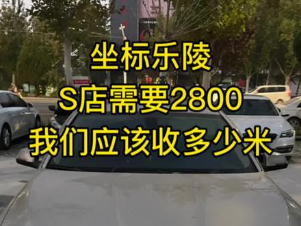 S店钣金喷漆2800,我们应该收费多少米#乐陵无腻子数据修复 #乐陵局部补漆 #划痕修复 #乐陵钣金喷漆 #凹陷修复保留原车漆