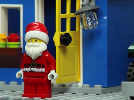 乐高定格动画:救护车礼品车交通事故 #乐高 #积木 #玩具 #儿童动画 #拼装模型