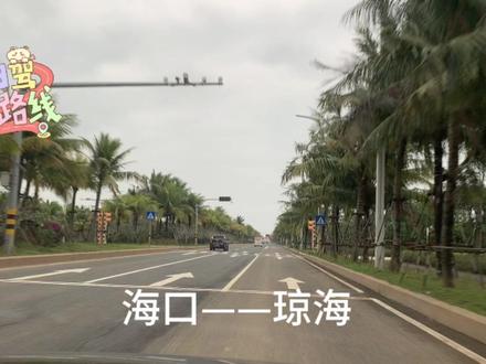自驾海口到琼海,走了8个小时,都看了一些啥 #环海公路 #一路向前一路是风景