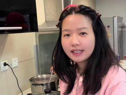 今天尝试做韩国的红豆糕,结果有点小意外! #美食 #美食教程