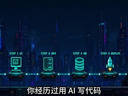 适合新手的AI编程学习路线,教你用AI把想法做成产品! 很多人卡在 Vibe Coding,不是因为提示词不够好,而是缺少一套完整开发思路。Easy-Vibe 是适合新手的 AI 编程开源路线:从 AI 编程工具、产品原型、全栈开发、部署上线到 Agent 工作流,帮你理解一个想法怎么一步步变成真正能用的产品。AI 可以写代码,但你要学会指挥它。适合想用 AI 做网站、App、个人项目的学生、产品经理、科研人员和非科班开发者。#vibecoding #AI编程 #全栈开发 #教程 #AI新星计划