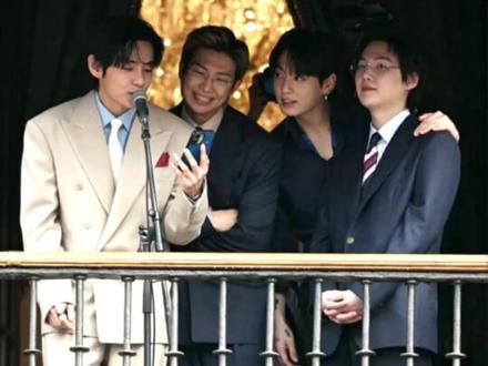 他们一归来 整个墨西哥都沸腾了。#BTS #田柾国 #金泰亨 #kpop