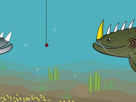 800斤大鲶鱼上钩! #原创动画 #钓鱼动画