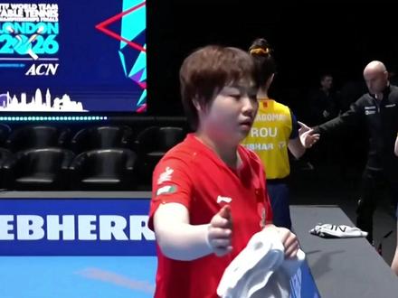 挽救五个盘点惜败,蒯曼淘汰赛首战交学费,世乒赛不可轻敌 #蒯曼