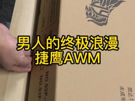 #软弹枪 #玩具枪 AWM 男人的终极浪漫💕