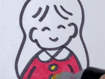 人物简笔画#简笔画 #育儿简笔画 #简笔画教程 #儿童简笔绘画教学
