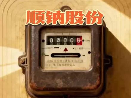 顺钠股份 顺钠股份#顺钠股份