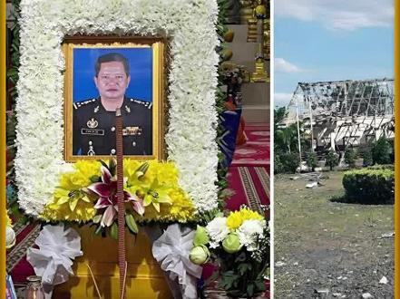 泰军一炮带走柬埔寨副司令,三军发动猛攻,不把洪森打服不罢休