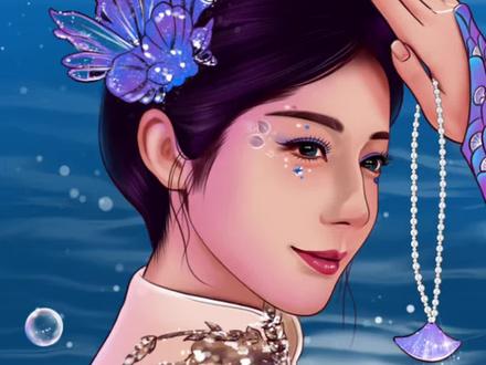 不知道 热巴的人鱼姬很曼妙🧜
#迪丽热巴 #迪丽热巴美神降临 #热巴春晚 #procreate绘画 #绘画过程