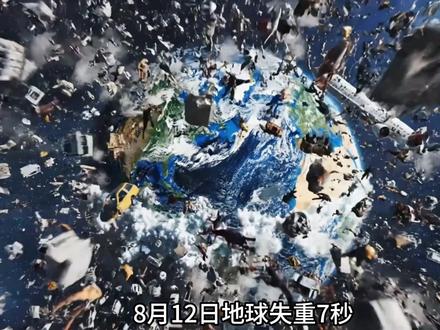 全人类死于7秒后的“地狱重播”?别被NASA的“假新闻”骗了 #谁还在信世界末日谣言呢 #末日 #地球失重