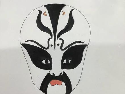 今天画个京剧脸谱
#京剧国粹 #画画的baby #偷拍玩抖音的你
