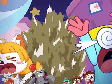 喜羊羊的爸妈惊现想象国街道,孤心狼和细菌大王是黑大帅的手下? #喜羊羊与灰太狼之心世界奇遇 #动漫