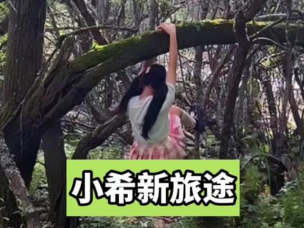 野生小希开启新旅程,挑战未知一人一狗闯天下 #小希流浪记 #野生小希 #绿洲篇