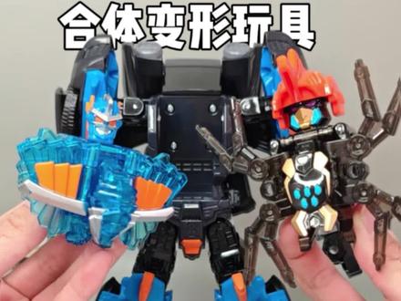 #汽车模型收藏 #创作者中心 #创作灵感 一套变两个!咖宝车神飞鹰战士蛛猎手套装变形教程开箱评测把玩分享#咖宝车神玩具 #变形合体玩具
