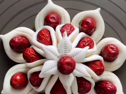 过年必做的十道花样枣馍#花样馒头 #花样枣馍 #枣馍 #枣山 #花馍