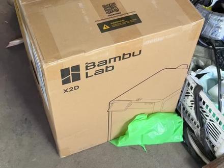 618,拓竹x2d 第一时间收到货的机器怎么样,落地3400?#拓竹#x2d #3d打印机