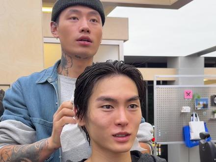 剪了还不如不剪好看系列… #martin马丁#亚裔发型