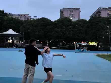 夯实基础动作,打磨投掷节奏,精准把控发力链,稳步提升标枪远度。#体考专项训练 #田径运动教学