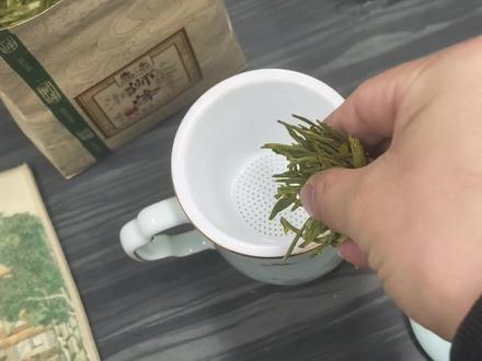 品品今年的第一口龙井#明前茶#龙井#大明王朝1566