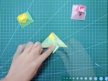 三种立体山折法#折纸教程 #手工折纸 #儿童手工 #折纸 #手工 #亲子手工