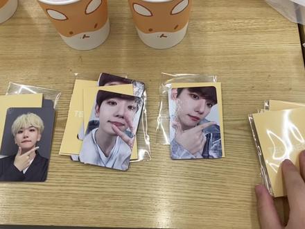 特来骑幸运卡拆卡记录📝#边伯贤 #特来骑 #exo