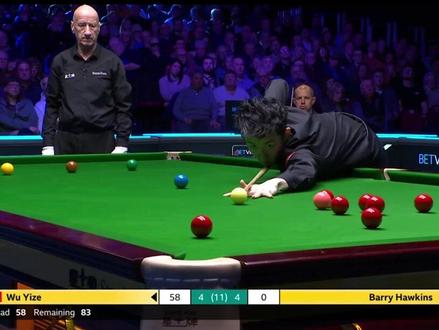 2026威尔士公开赛从天堂到地狱只需一颗黑球!吴宜泽致命失误 #2026斯诺克威尔士公开赛 #斯诺克 #吴宜泽 #威尔士公开赛 #致命失误