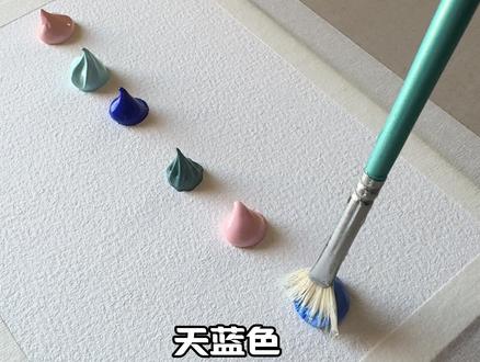 新手必学|厚涂樱花树原来这么简单 #抖音精选app #抖音精选 #丙烯画 #春天 #治愈系