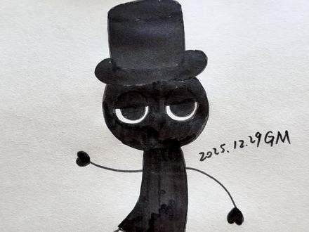 节奏盒子布莱克好帅 要被它迷到了#节奏盒子#布莱克#简笔画#简笔画教程