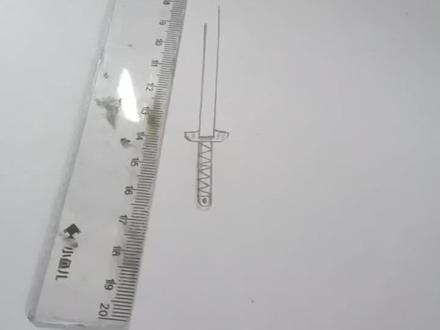 教大家画一个小型的#的魔刀千刃。