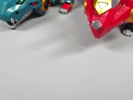 迷你特工队最强恐龙 金刚帝王龙变形合体!