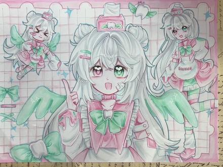 笔仙你一定会帮我的对吧 #简笔画 #手绘教程 音频来源于网络