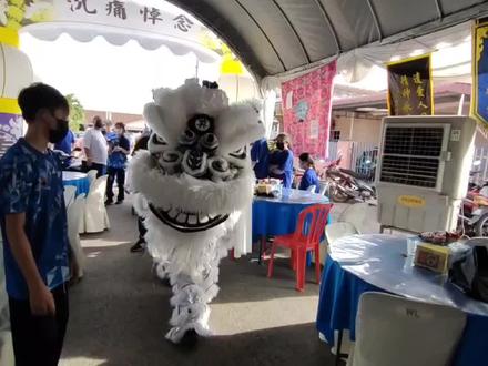 说到“舞狮”,大家第一个念头就是喜庆欢腾的“醒狮”;
但极少人知道其实还有一种舞狮类别称为“孝狮”
狮头整个以黑白灰色为主及写着“奠”与“孝”字,而狮头不能点睛(因朱砂是辟邪);还有一点就是;
“孝狮”眼睛与“醒狮”也有所不同,“孝狮”的眼睛比较严肃或是凶猛
到了开光仪式,师傅在仪式中会从狮头至狮尾撒水和念口诀,等到师傅大喝一声:“雄狮显孝义,起鼓”,孝狮才会开始舞动,再拜五方土地就开光完成,
而此时“孝狮”不可直到灵堂,师傅得给往生者上香后,“孝狮”走到门口,由孝子系上白绫,这时“孝狮”方可入灵堂行仪式围绕着棺木舞动
当然少不了的就是鼓乐,与“醒狮”鼓乐相比,“孝狮”鼓乐较为单一沉重,也显得气氛悲伤
再接下来就是告别式,所有亲友社团都已完成祭拜,出殡时“它”与灵车一同舞动走一小段路,带领着阿嬤走最后一段路
到了墓地,棺木下车后,“孝狮”随即开路护送棺木到达目的地,“孝狮”随即向往生者棺木行三拜礼,此时,整个孝狮仪式就已完成。
最后所有仪式完成了,就得把准备好的金纸铺在狮头旁以及天公金放入狮嘴里,一同就地火化,意味着扶着往生者离去
愿这头“孝狮”能好好带着阿嬤去另个世界
#孝狮 #孝狮礼仪