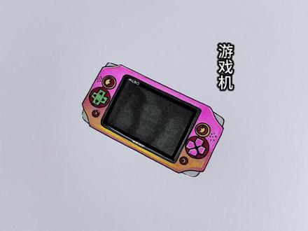 评论区宝子要的蛋仔游戏机绘画来咯 #画画的小栗子#蛋仔惊魂寻宝队#简笔画#马克笔手绘#跟着小栗子学画画