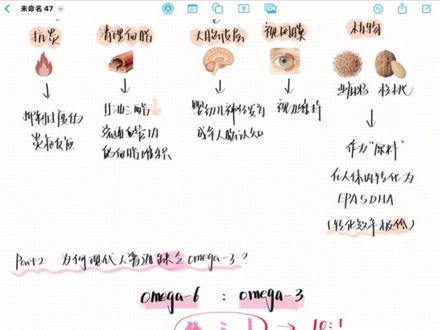 一张图搞懂omega-3、DHA、EPA 的区别!