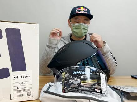 SHOEI X15 亚洲版开箱 到底有哪些不一样? #头盔 #机车装备 #骑行装备 #骑士装备 #摩托车头盔