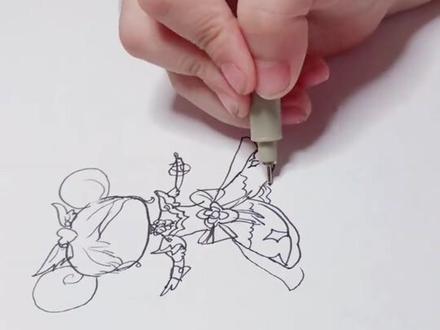 记录~画小花仙 の夏安安。#绘画过程