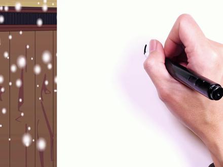 【简笔画】冬天有他才完整!一步一步教你画一个超萌超可爱的雪人 #简笔画 #儿童简笔画 #绘画过程 #育儿