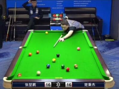台球圈四大假象第二季,小杰大比分翻盘,连赢4杆完成翻盘。#台球 #四大假象 #中式台球