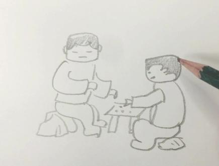 下棋简单易学#宝妈#宝爸#三秒学会#儿童简笔画 #一起学画画 #育儿 #手绘 #零基础学画画