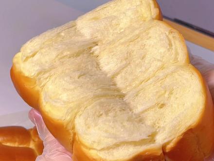 柔软拉丝的手撕老面包#老面包