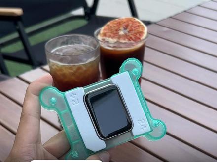 手表屏幕要保护好!因为刮花防不胜防! #小米手环9pro #贴膜 #手表膜 #膜后 #小米手环10