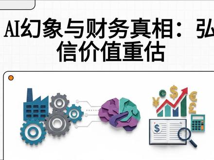 AI幻象与财务真相:弘信电子价值重估 #投资