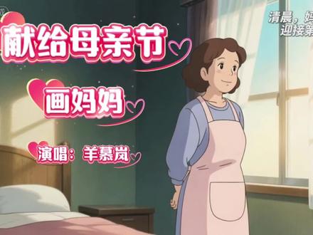 母亲节特辑👩🦰学生作品《画妈妈》演唱:羊慕岚#母亲家