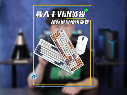 618买的外设都到了嘛,先给你们看看我的#618 #VGN #机械键盘 #游戏外设