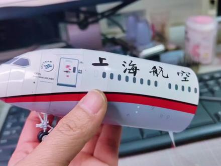 波音787纸模总装 6
前起落架和线束
#飞机模型 #模型 #飞机 #纸模 #手工制作