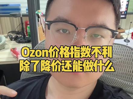 Ozon价格指数不利,只能降价处理? #ozon #ozon运营 #俄罗斯电商 #俄罗斯ozon #ozon跨境电商